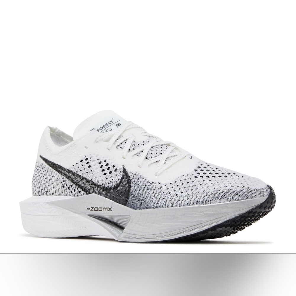 Nike ZoomX White and Black Sneakers
